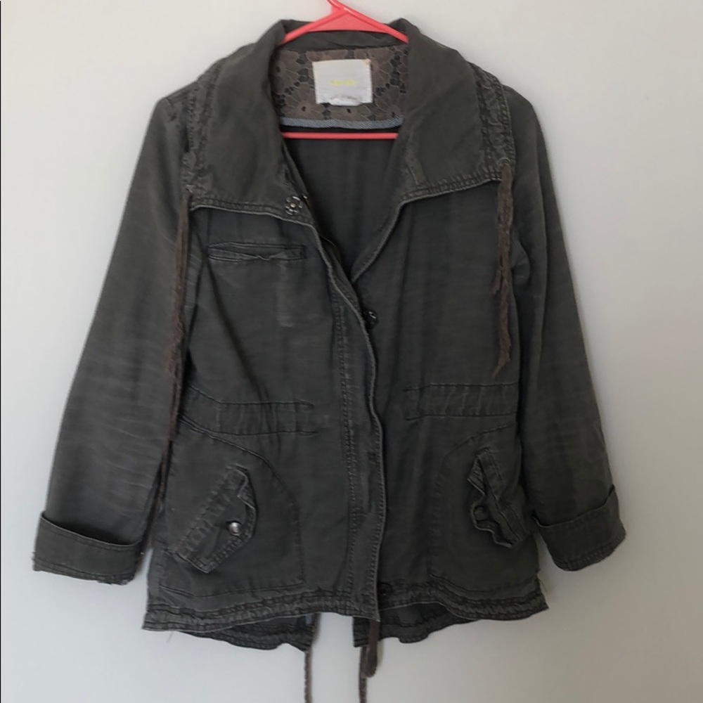 Anthropologie light utility jacket